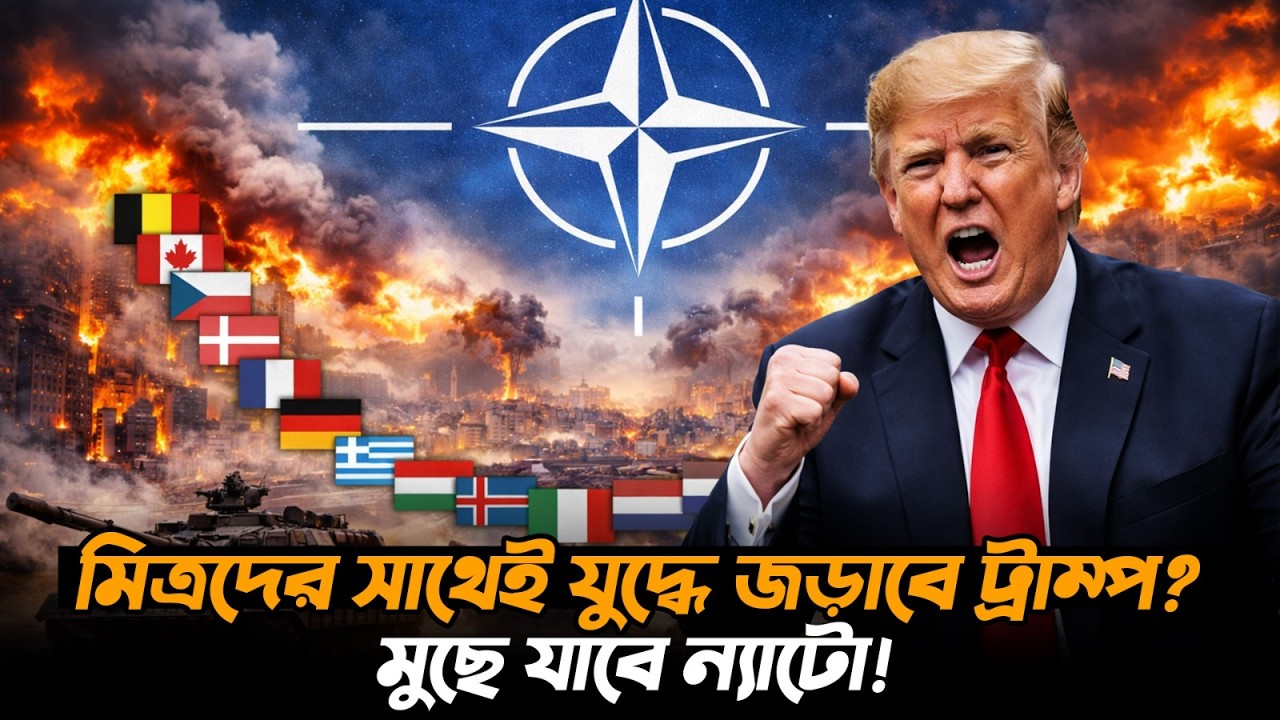 ট্রাম্পের ঘোষণায় মিত্রদের সাথেই যুদ্ধ? ন্যাটো কি ভেঙে যাবে! | Trump vs NATO | Durbin News