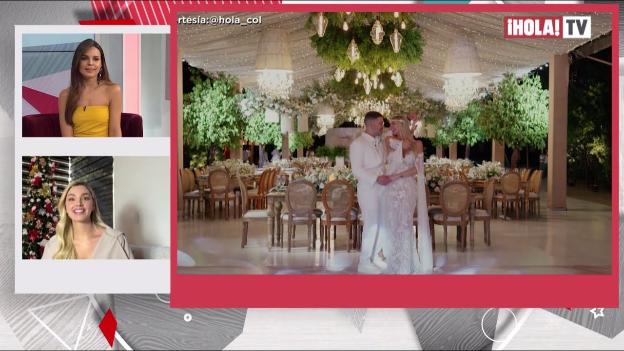 Melina Ramirez revela secretos y videos exclusivos de su romántica boda en Cartagena | ¡HOLA! TV