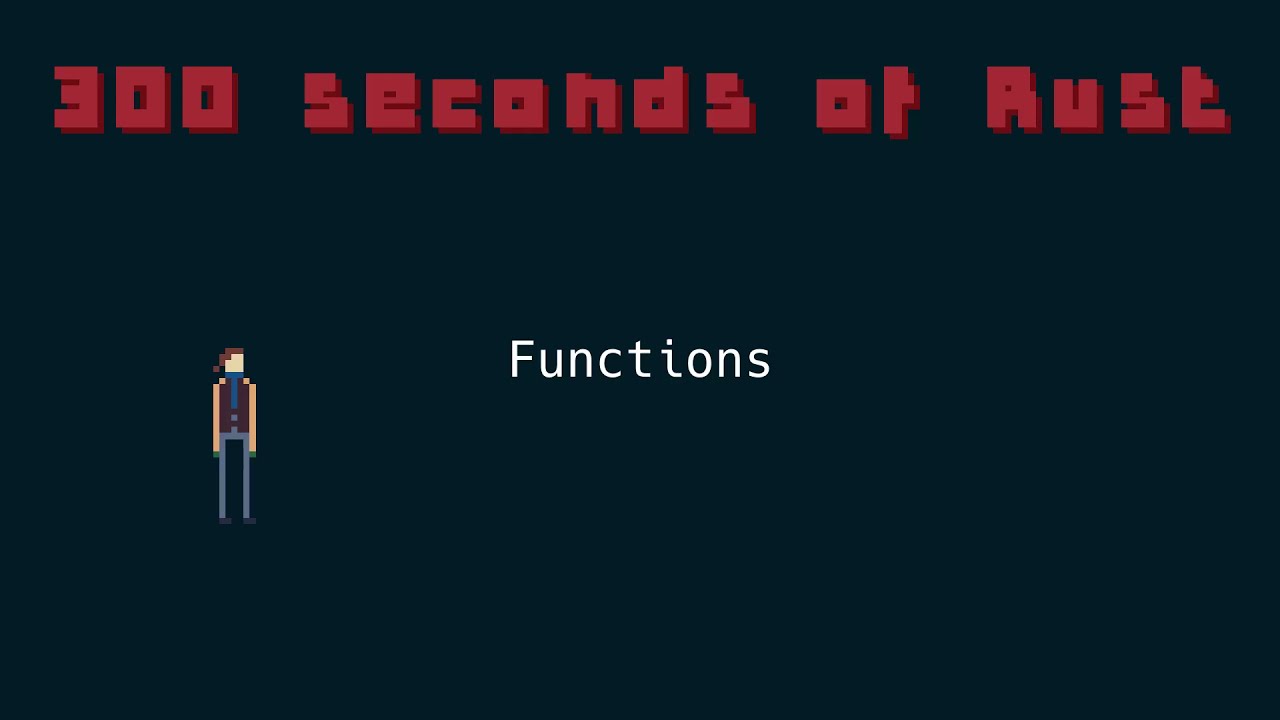 3. Creating functions in Rust