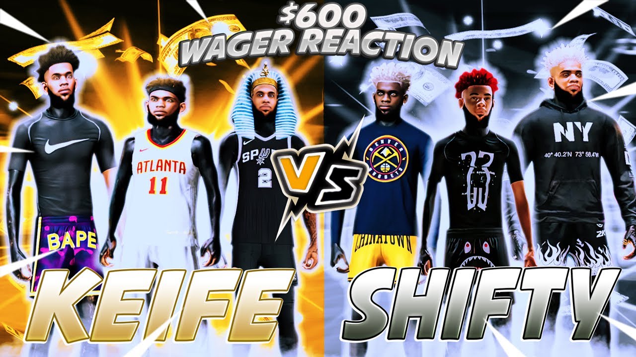 Киф сделал ставку на Shifty за 600 долларов с самым смешным центровым на NBA2K21, и это произошло...