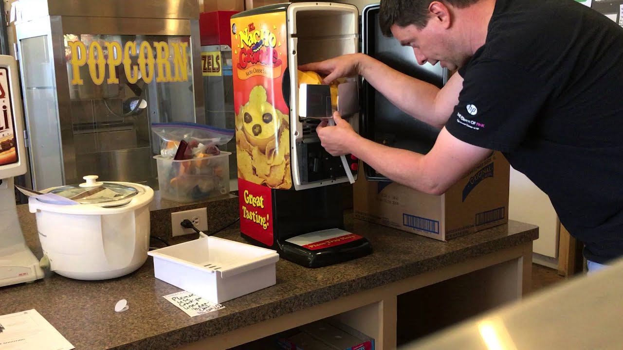 Changing out the Nacho Cheese