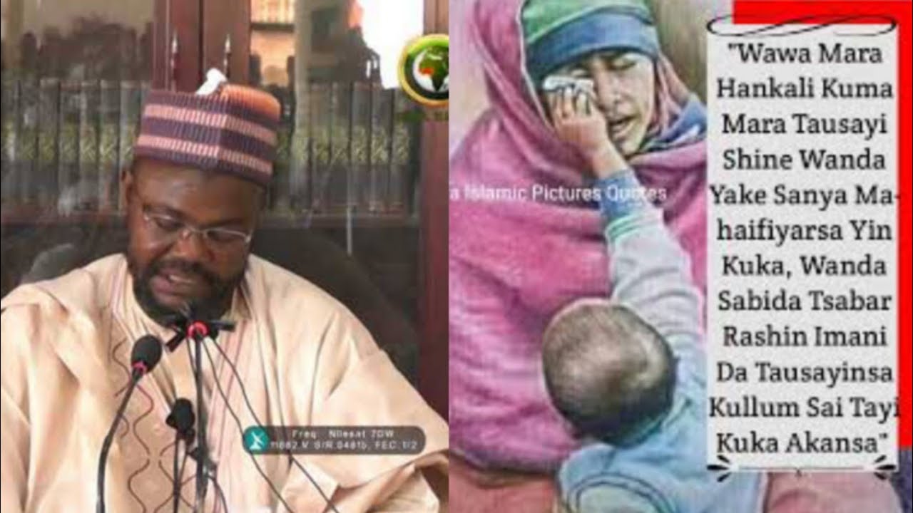 Jama'ah Wallahi Mu kiyaye Al-amarin iyaye mai girma ne Allah ya jikan iyayenmu Sheikh Abdur-razzak