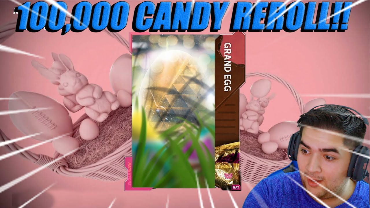 GRAND EGG PULL! REROLLING 100,000 Candy! Madden 21 Ultimate Team!