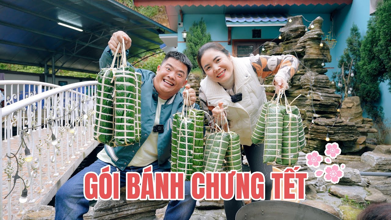 SAPA TV | LẦN ĐẦU TIÊN BÀ XÃ HẢI GÓI BÁNH CHƯNG ĐỂ CHUẨN BỊ CHO TẾT