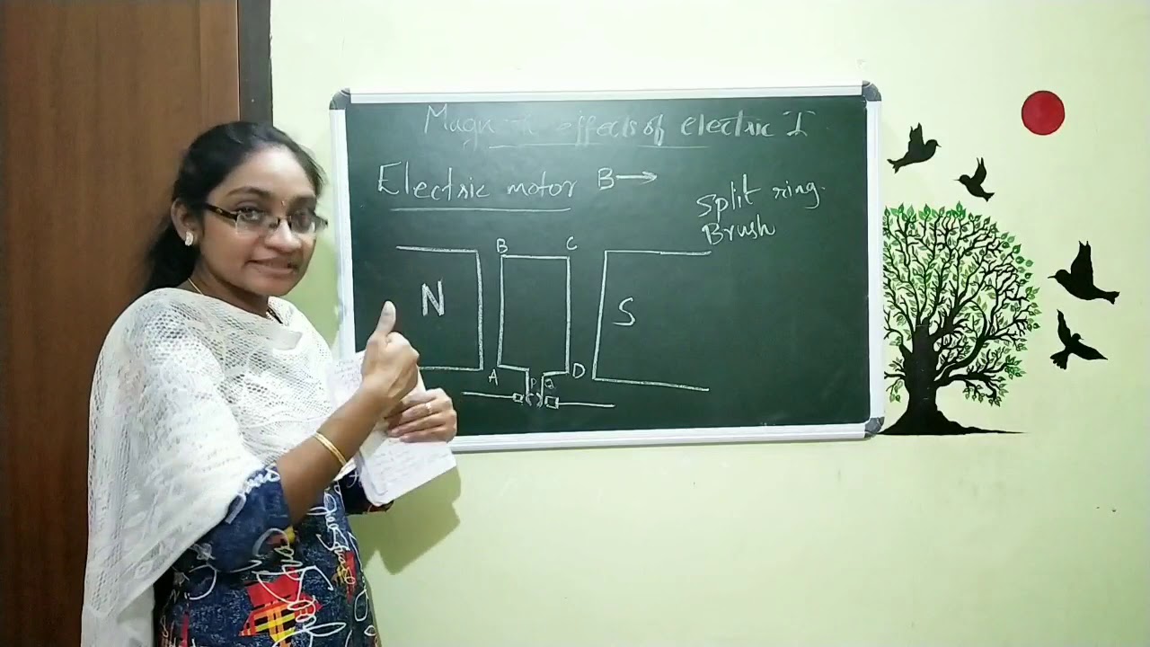 Electric motor working (malayalam)