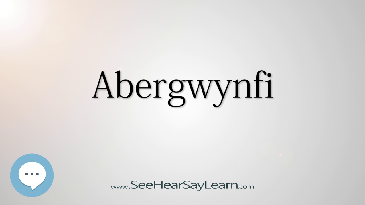 Abergwynfi (How to Pronounce Cities of the World)💬⭐🌍✅