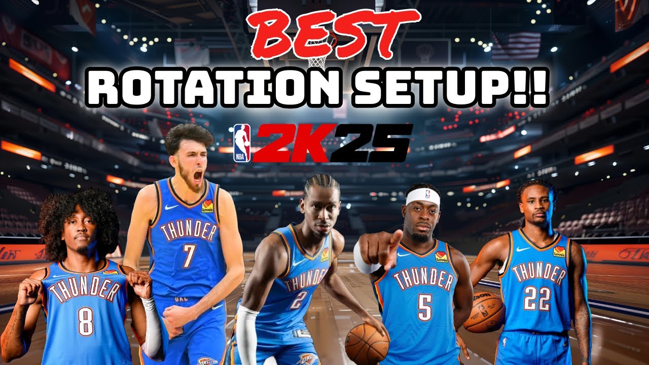 This is the BEST Rotation setup for NBA 2K25!!