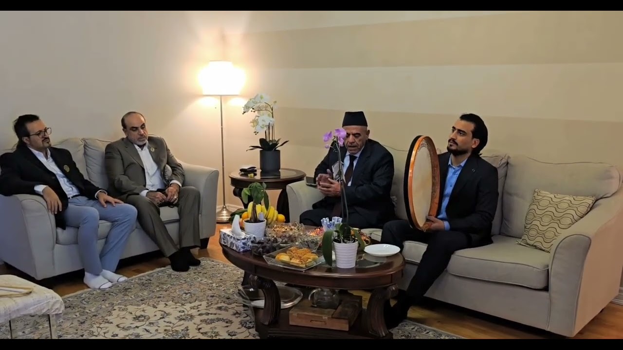 قصيدة حسنك أضاء الملا || مع الخليفة مجيد المداح في كندا