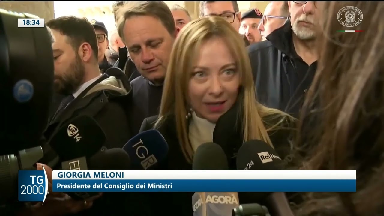 Meloni visita Niscemi. In arrivo 150 milioni di fondi