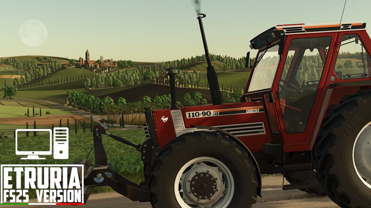 Farming Simulator 25 Давайте поиграем: Эпизод 1 — Сбор пшеницы в итальянском раю Этрурии!