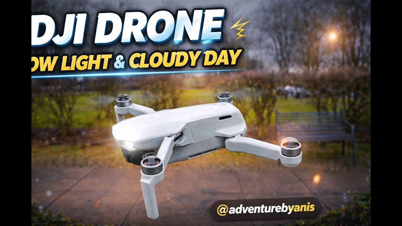 DJI low light and cloudy weather view#drone #travel #foryou