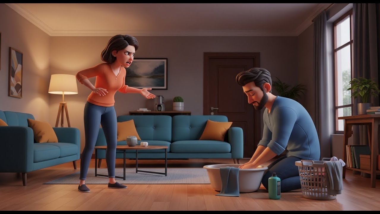 She kept on maltreating her husband until this happened #tales #animatedstories #3danimation