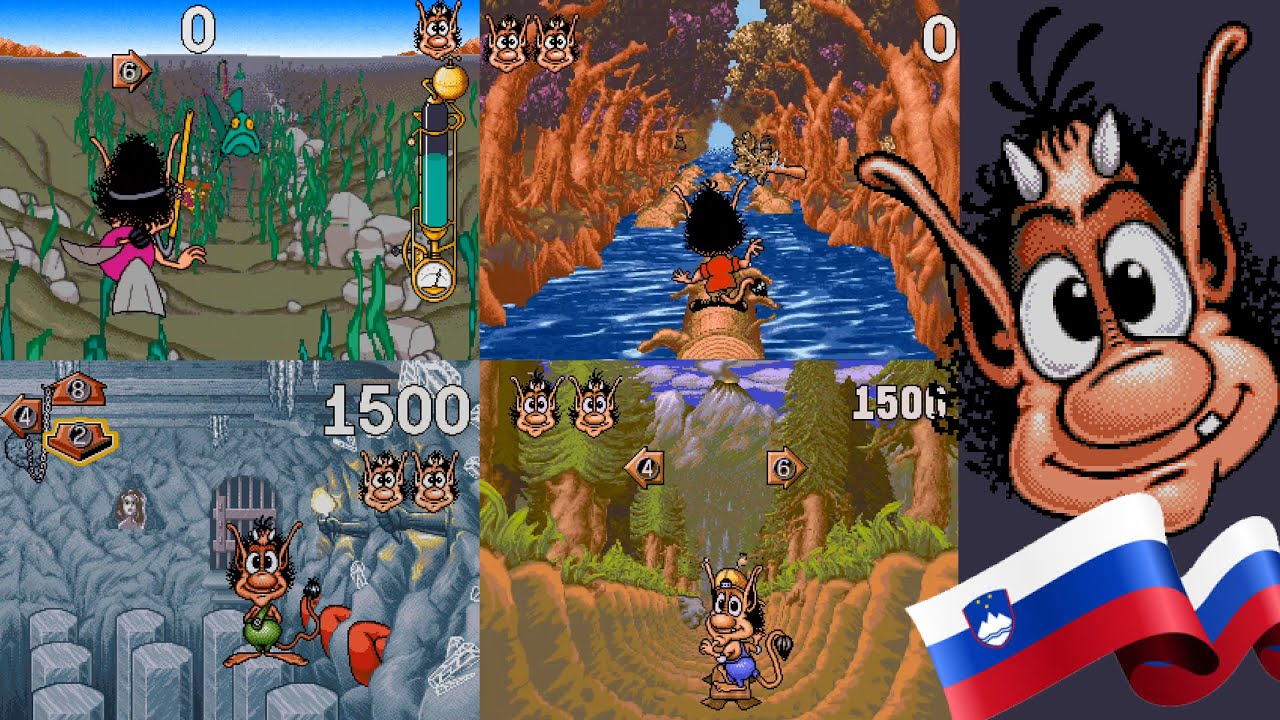 HUGO (PC, 1997): 4 igre/games (slovenski jezik/slovenian)