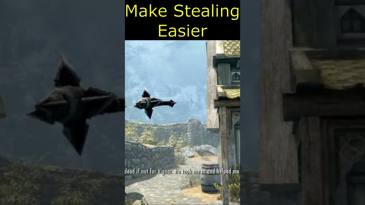 Make Stealing Easier in Skyrim! 💰