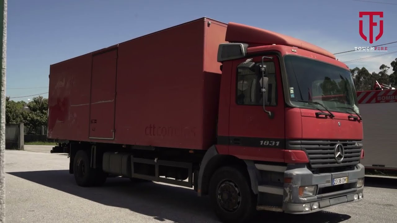 TouchFire Transforma Veículo de Comando e Comunicações (Municipio de Bragança)