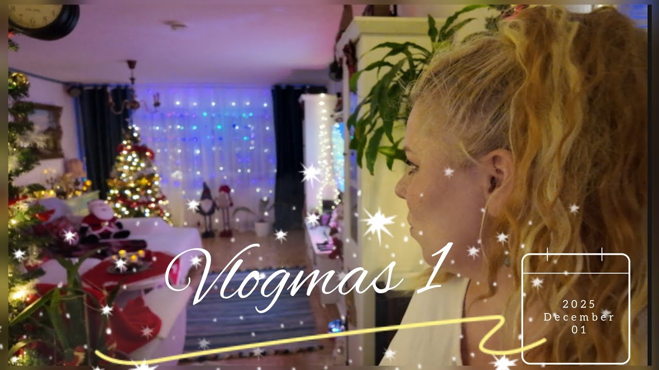 Vlogmas 1|2025...decoram, dulapul visurilor mele și masa favorita Biei