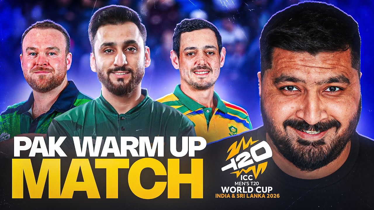 T20 World Cup 2026: Pakistan Cricket Team Will Play Warm Up Match vs Ireland | FULL DETAILS | 