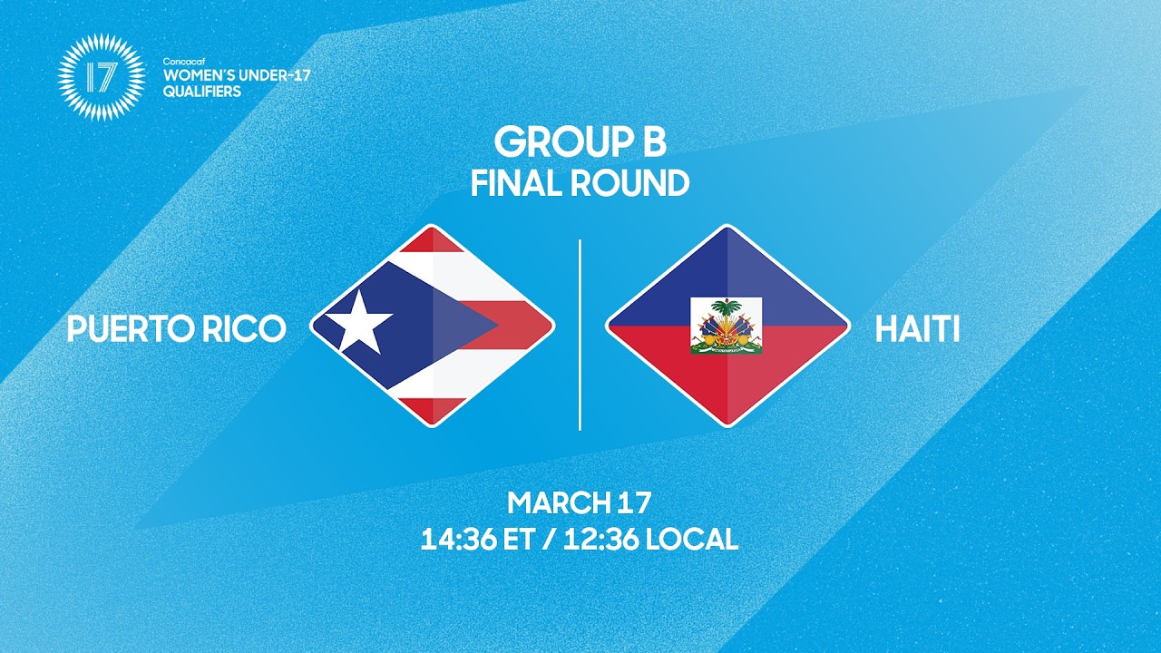 Puerto Rico vs Haiti | 2026 Concacaf Women's U-17 Qualifiers