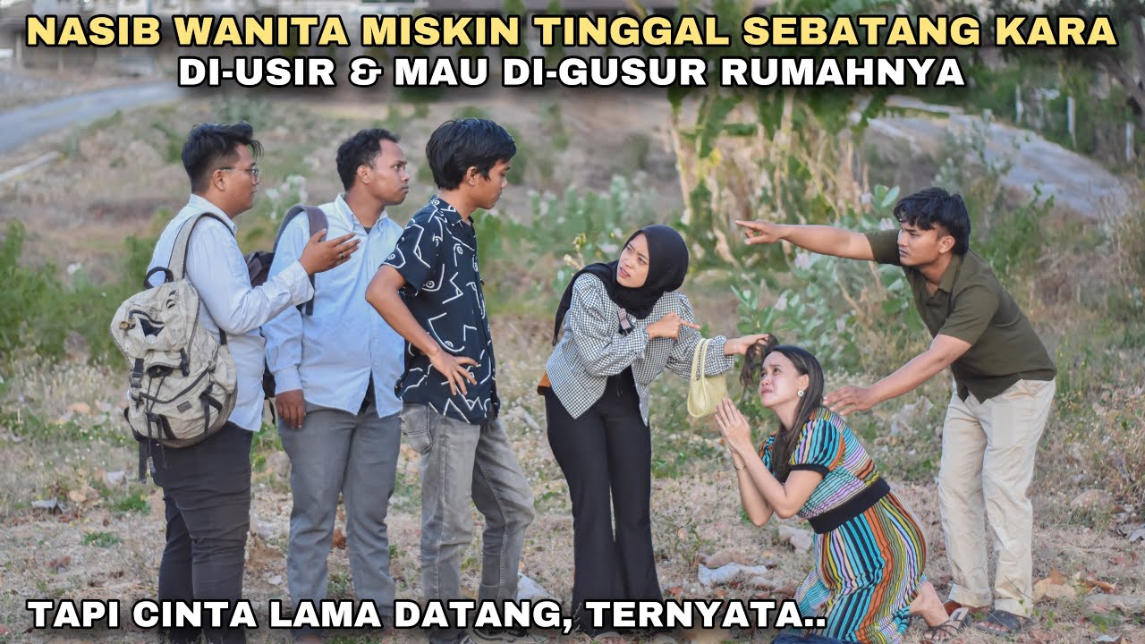 NASIB WANITA MISKIN TINGGAL SEBATANG KARA, DIUSIR & DIGUSUR RUMAHNYA‼️tapi ternyata..