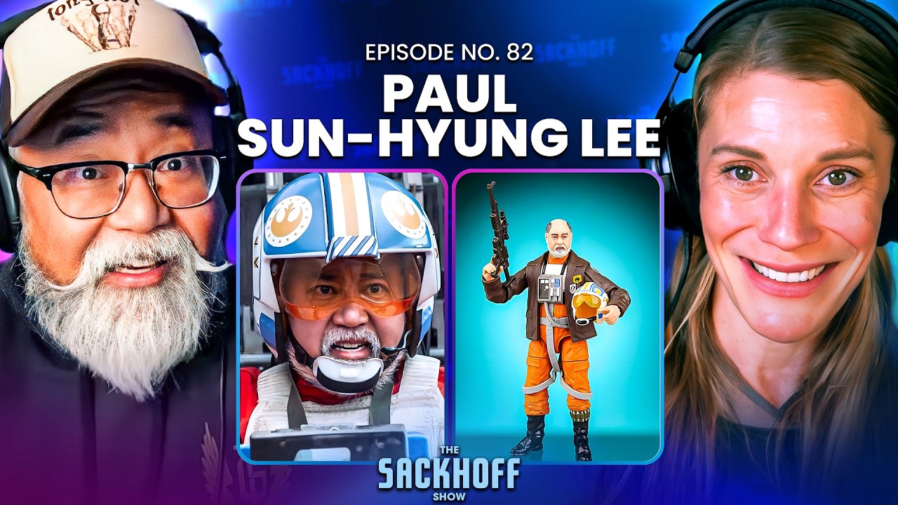 Paul Sun-Hyung Lee Unboxes His Carson Teva Action Figure, Plus AMA with Katee!