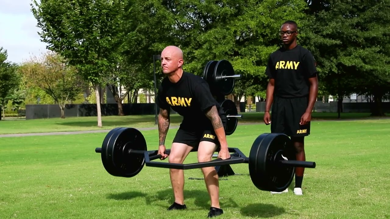 Army Fitness Test: 3-Repetition Maximum Deadlift (MDL)