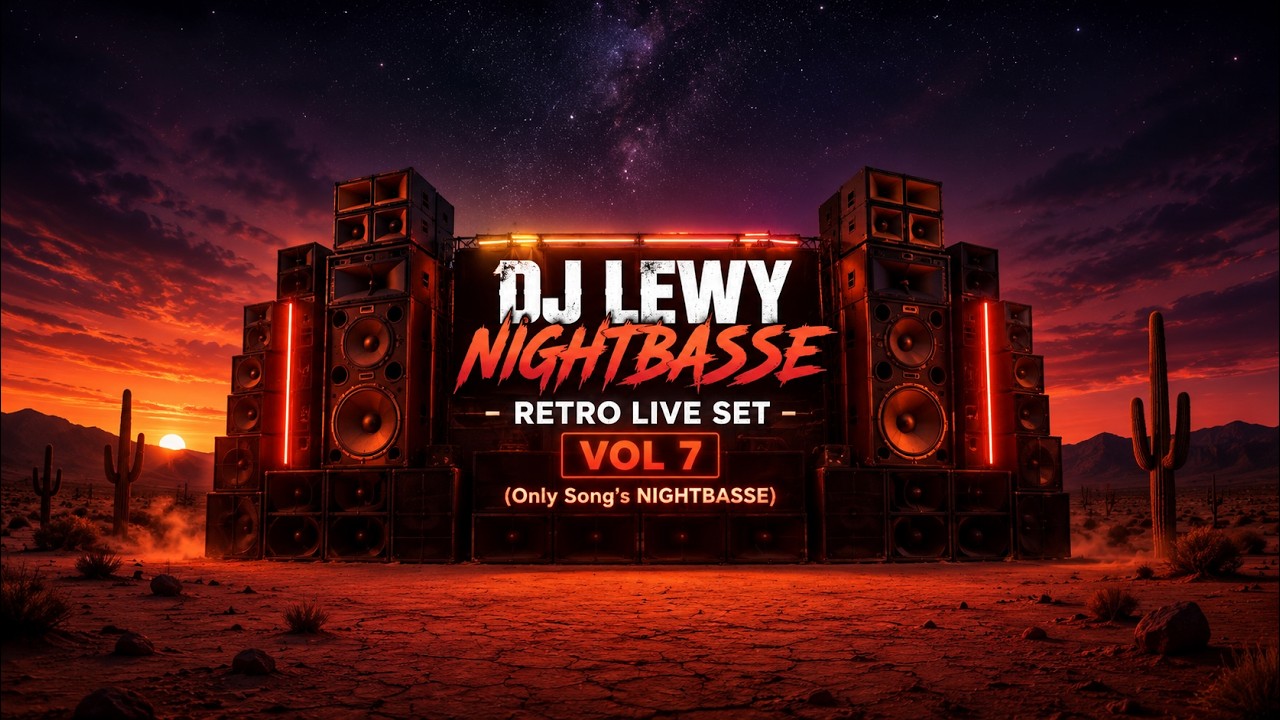 DJ LEWY NIGHTBASSE - RETRO LIVE SET- VOL 7 (Only Song's NIGHTBASSE)