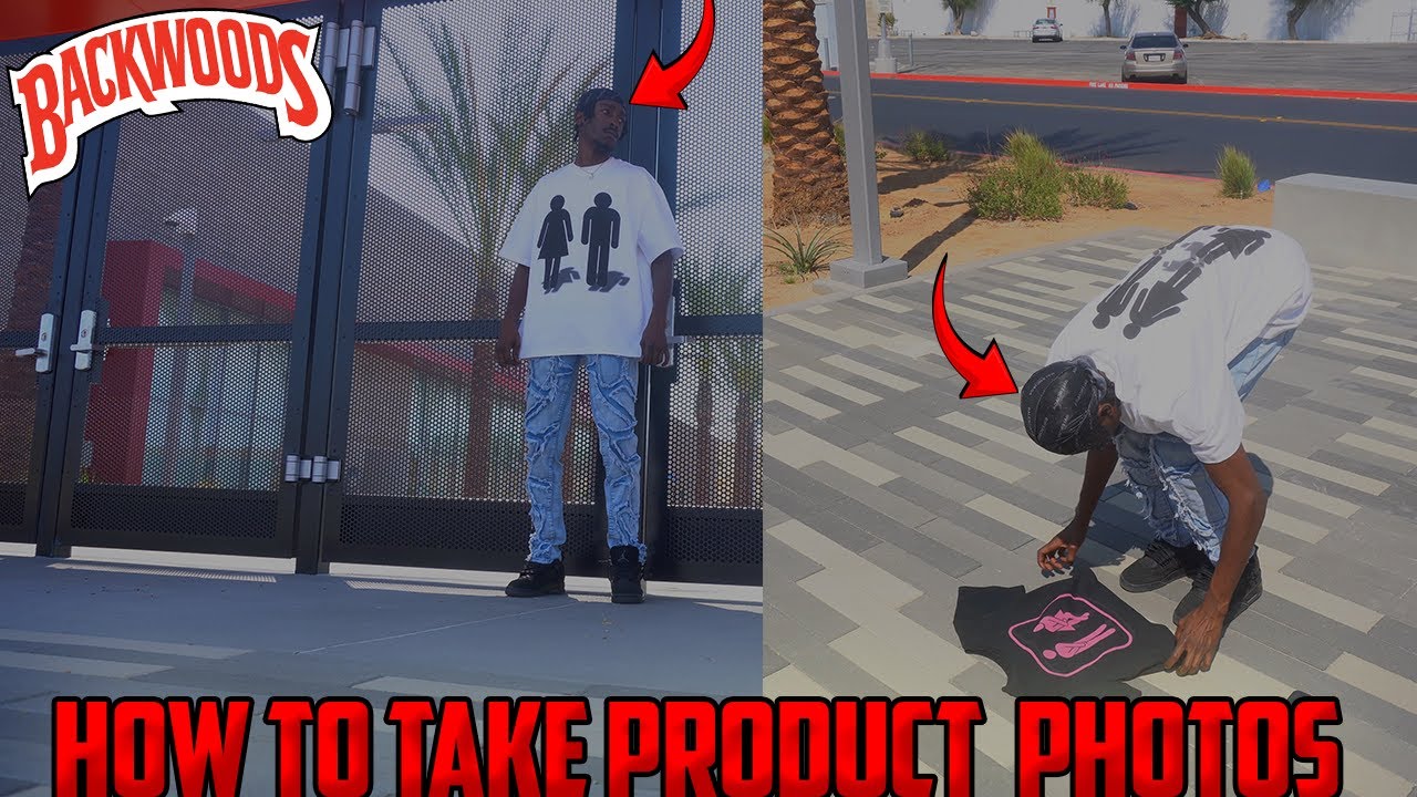 HOW TO TAKE PRODUCT PHOTOS FOR YOUR CLOTHING BRAND!