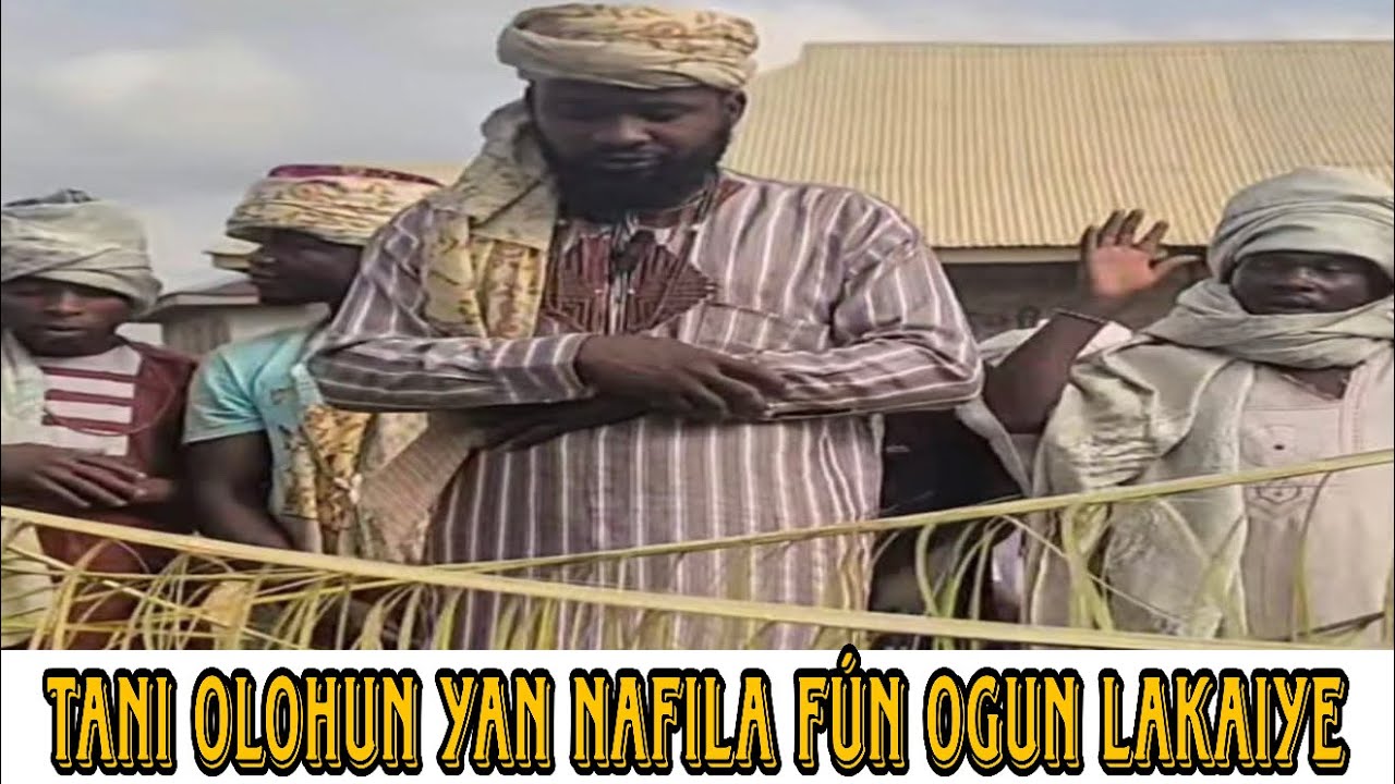 TaniOlohun ati awon janmo rẹ Yan nafila Irun itunnu awẹ leyin nafila naa wọn be aja fún ogun lakaiye