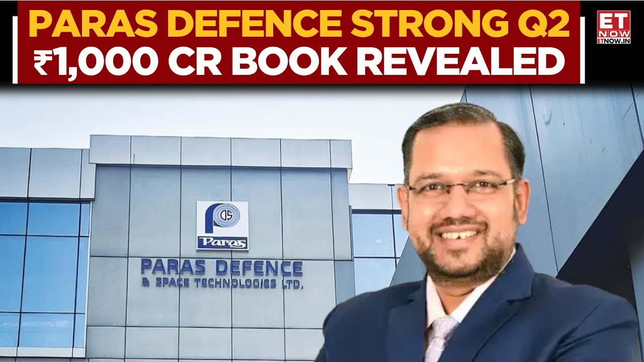 Paras Defence Q2: ₹1,000 Cr Orderbook! Amit Mahajan on Drone Tech, Margins & Big Defence Opportunity