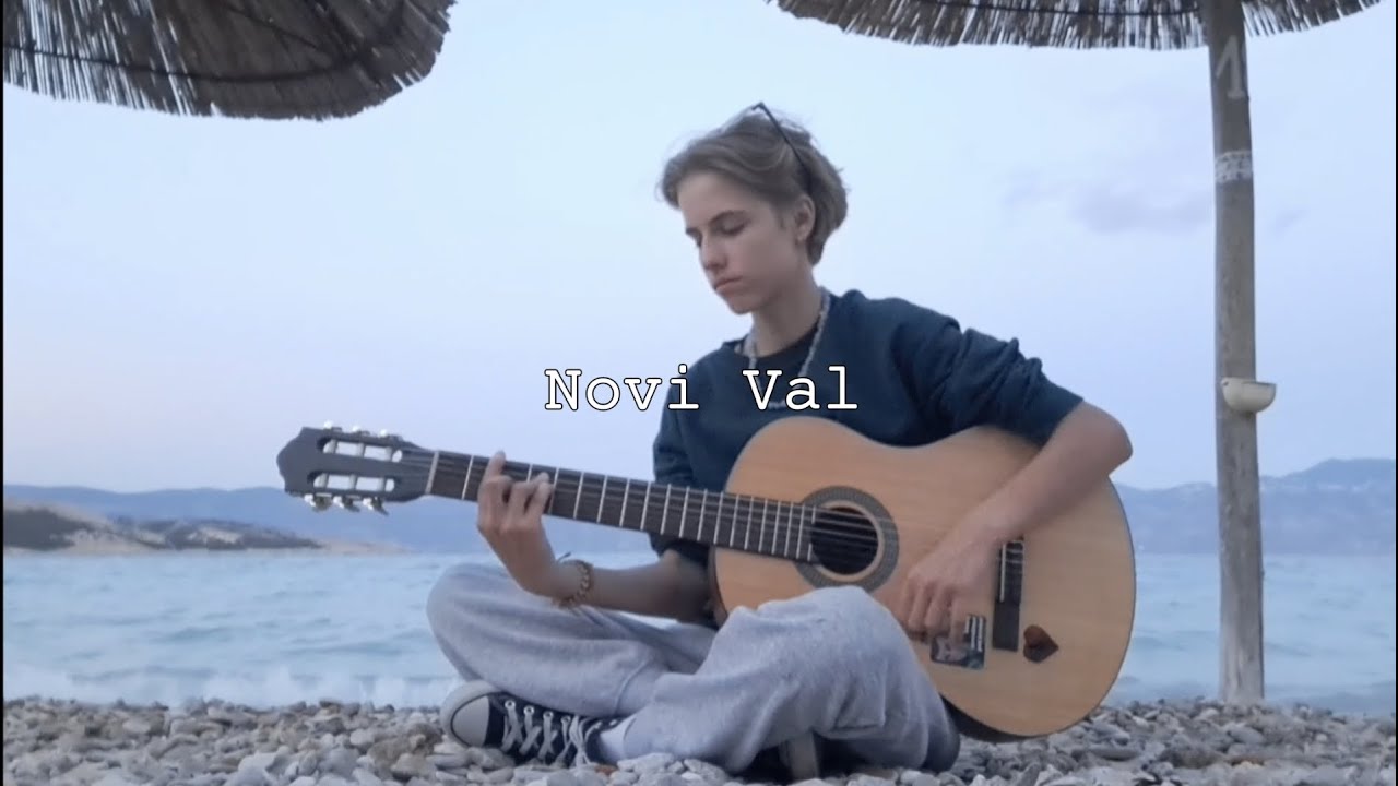 Covering Novi Val by Joker Out in the evening by the waves