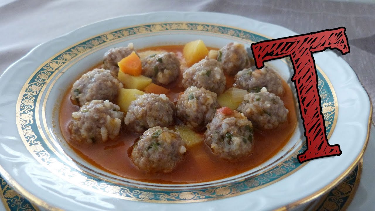 Boiled Meatballs Recipe | Turkish Meatball Soup | Meatball Recipe