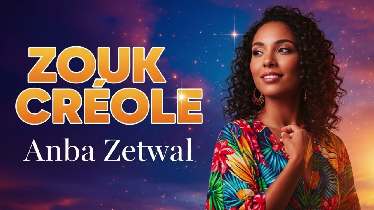 Anba Zetwal ✨ Zouk Créole Love Song  Romantic Caribbean Music | Zouk Créole Vibes