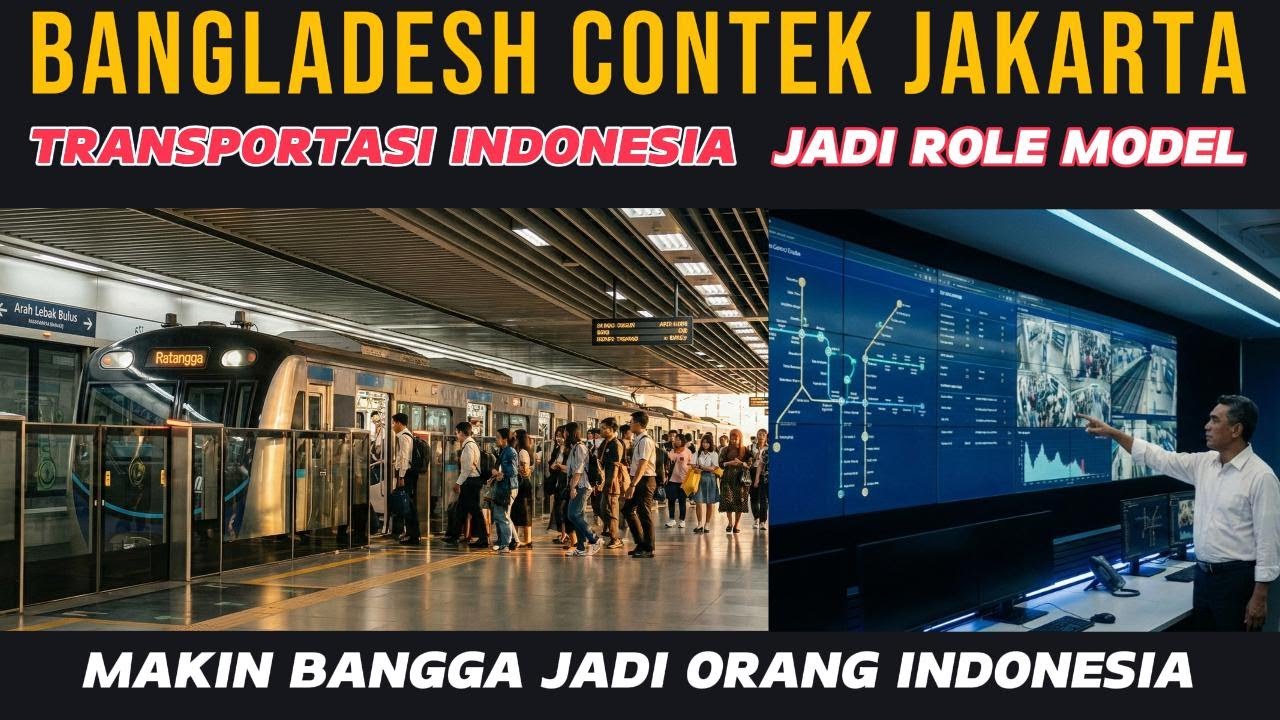 Bangladesh Mencontek Jakarta: Transportasi Indonesia Jadi Role Model