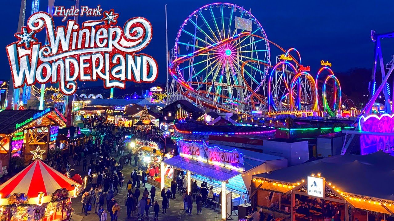 Hyde Park Winter Wonderland Vlog December 2021