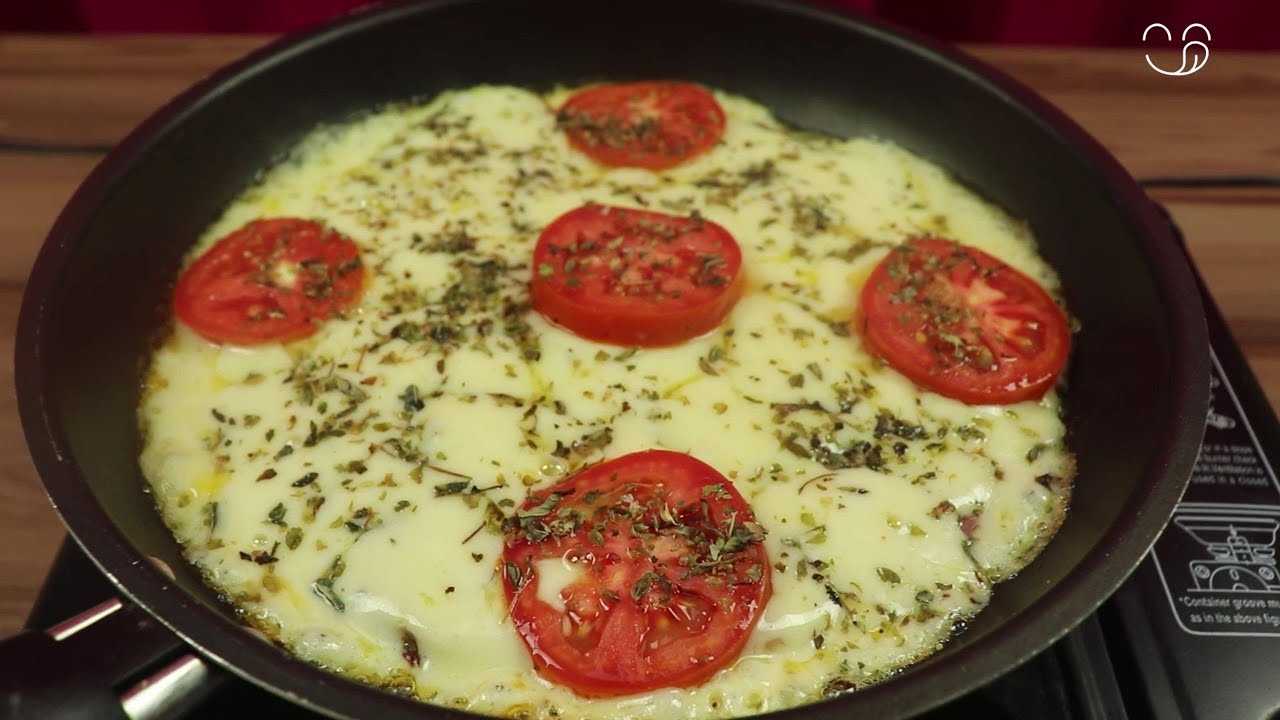 Pizza en el sart&eacute;n, estar&aacute; lista en minutos!