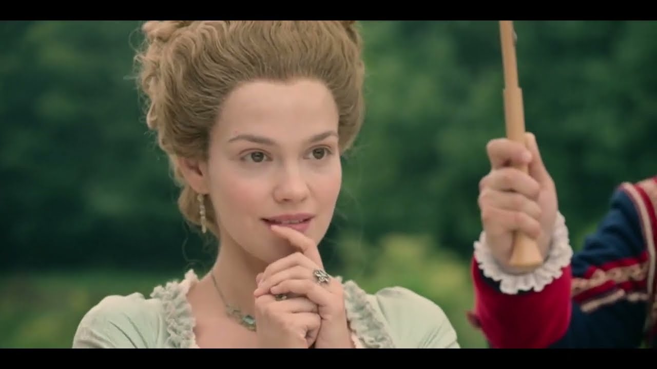 Marie Antoinette goes on a hunt with Louis XV and the Dauphin (Marie Antoinette s01e02)