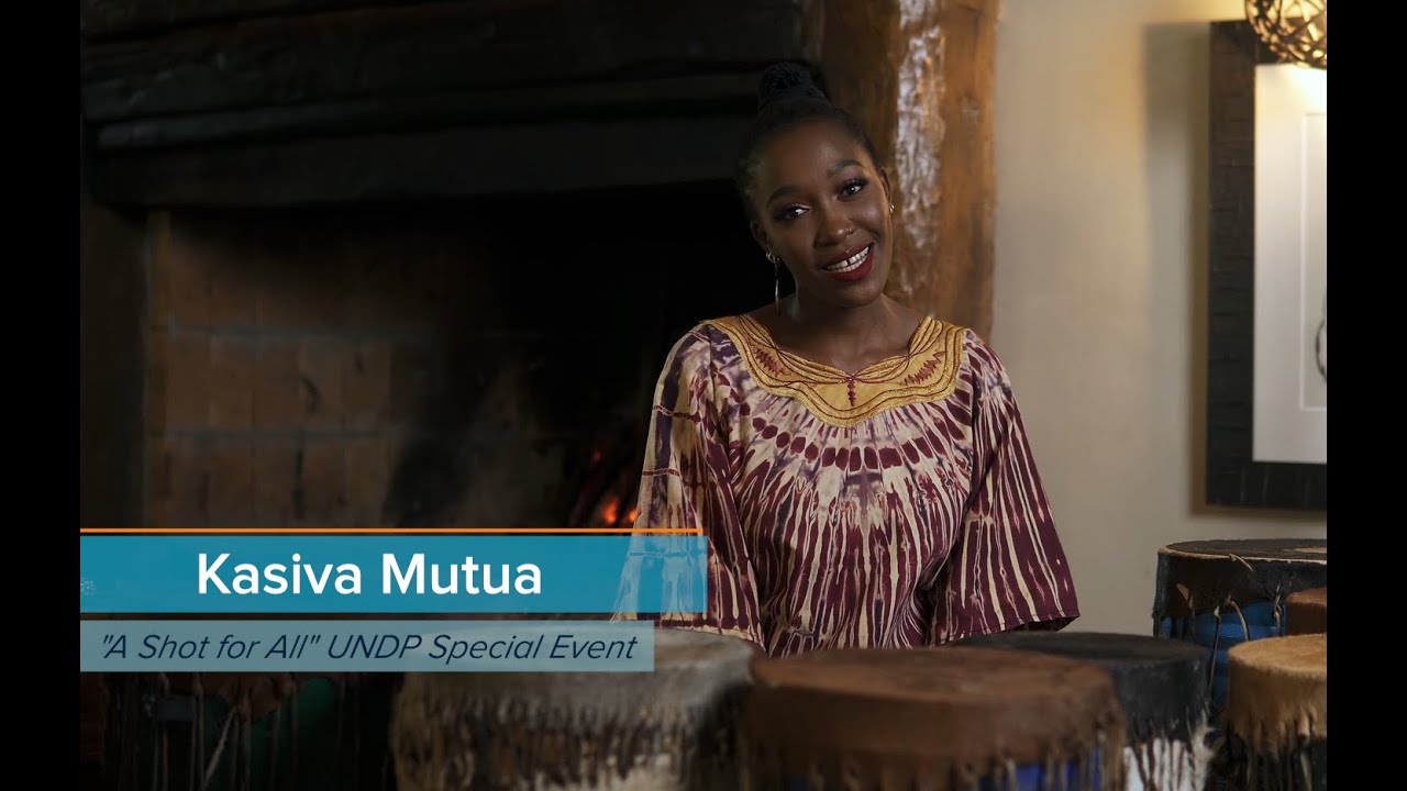 Kasiva Mutua performs for 