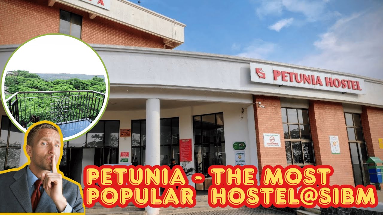 Inside Petunia Hostel & Testimonials| Symbiosis Lavale: Hilltop, Rooms & SIBM Student Life Tour!!