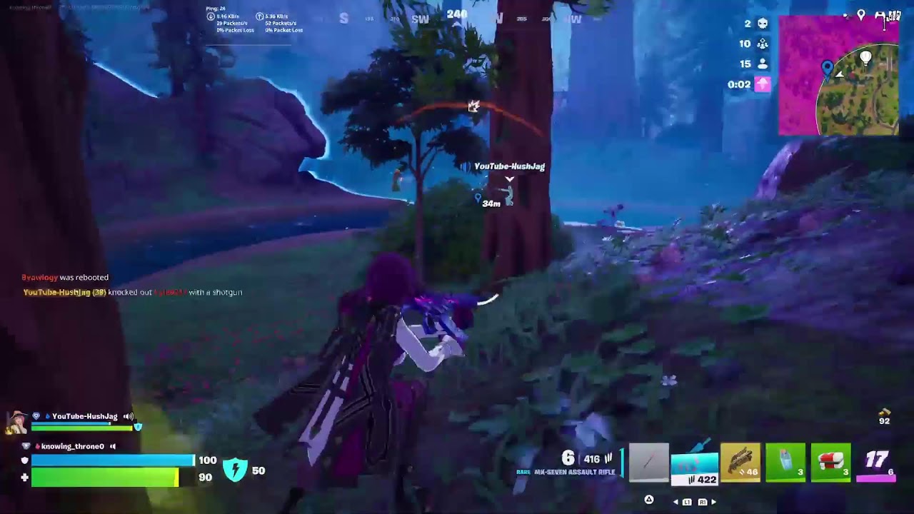 Fortnite live with @HushJag