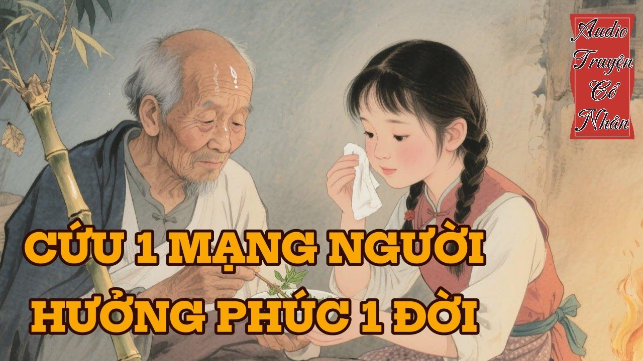 Cứu ông lão bị rắn cắn và được tặng cây gậy quí phát sáng - Audio Truyện Cổ Nhân