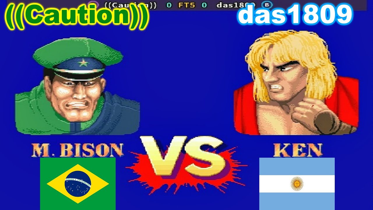 Street Fighter II': Champion Edition - ((Caution)) vs das1809 FT5