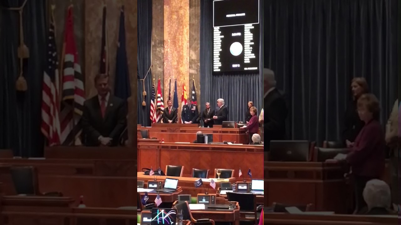 General Rand of BAFB Bossier addresses Louisiana Senate