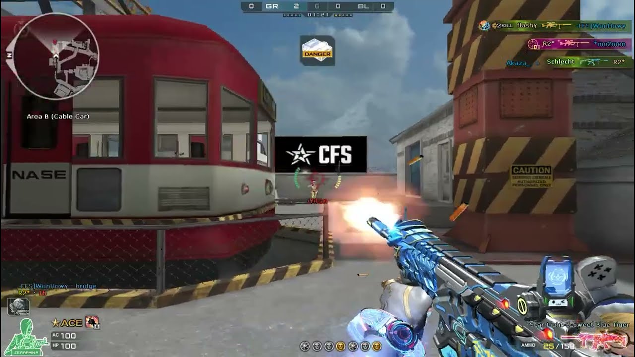 ToxicFlame Ranked Highlights Gameplay Crossfire Against:  iYiFan / R2* / flashy #53