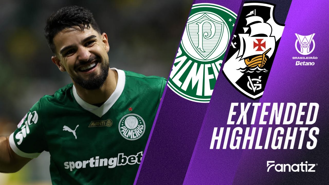 Palmeiras vs Vasco da Gama 3-0 | Game Highlights | 