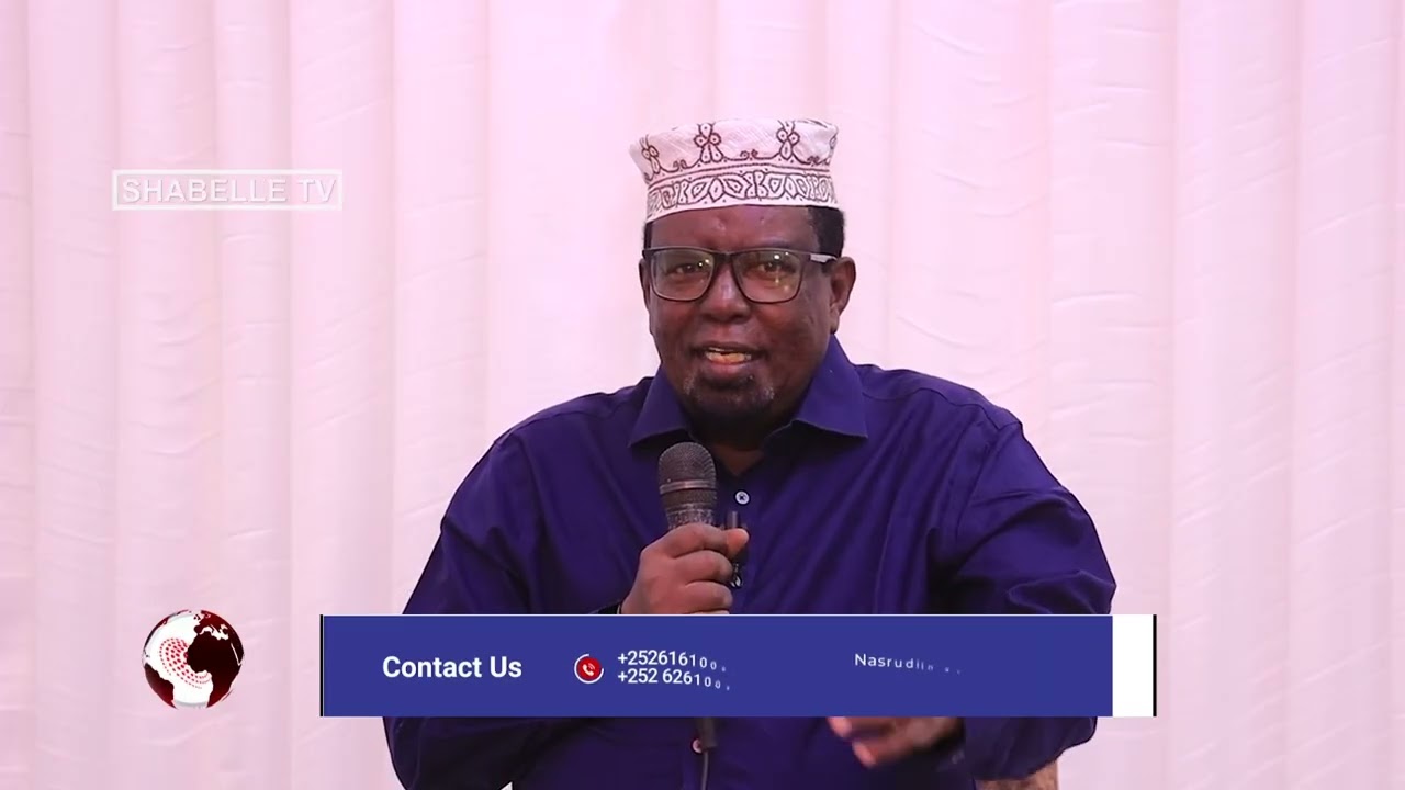 “Shaatax 10-sano ayuu Hogaaminayaa Bulshadda Rayidka markaas ayuu doorasho...”.Nabadoon Abaabul.