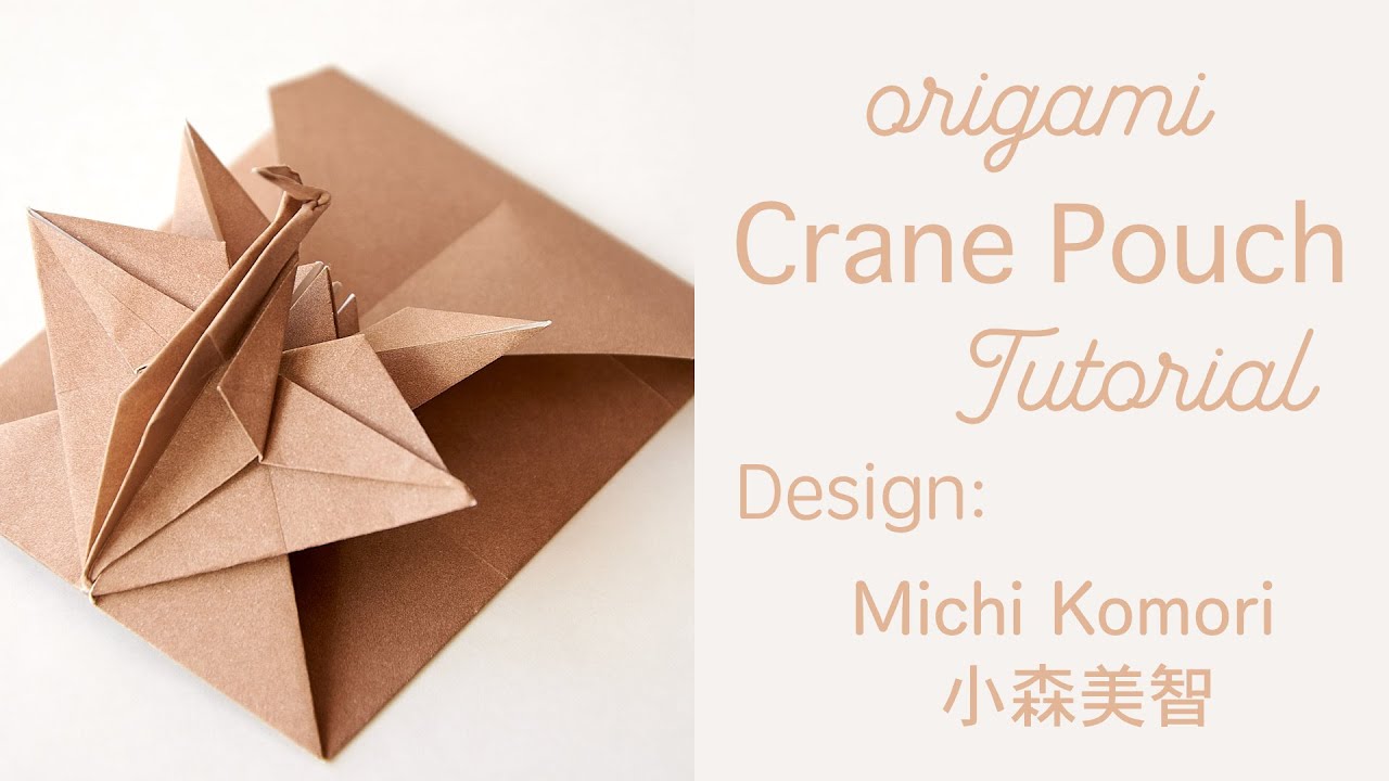 Origami Crane Pouch Tutorial