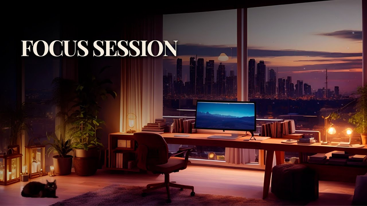 The Most Relaxing Study Music for Quiet Nights | Lofi & Ambient to Stay Focused