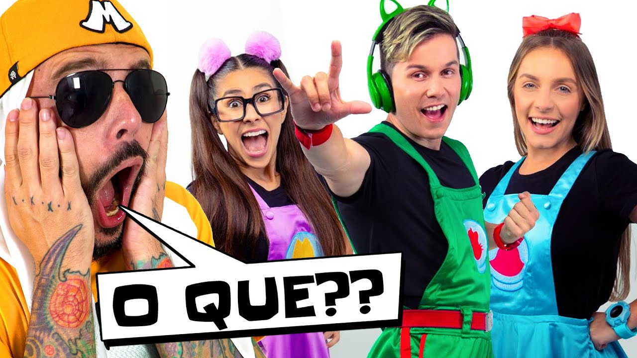 TURMA DO GATO GALACTICO vs. MUSSA react MUSSARELA! Batalha de Youtubers REVANCHE!