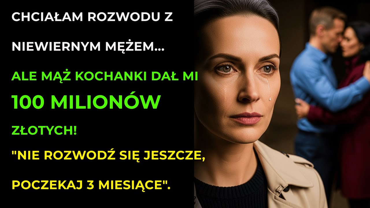 Zdradził mnie, ale mąż jego kochanki zapukał do moich drzwi z fortuną i mrocznym planem zemsty.
