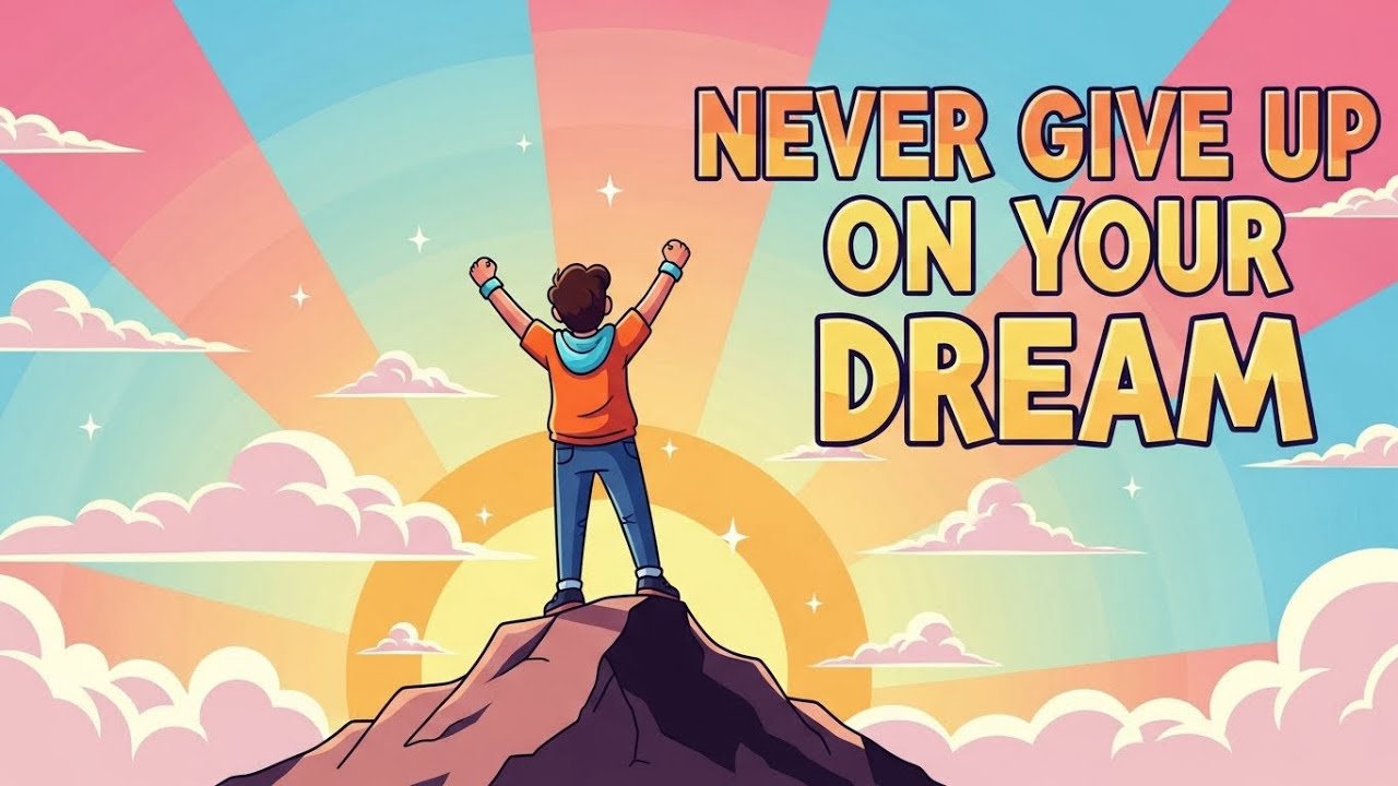 Learn English Slowly |Do Not Give Up on Your Dream